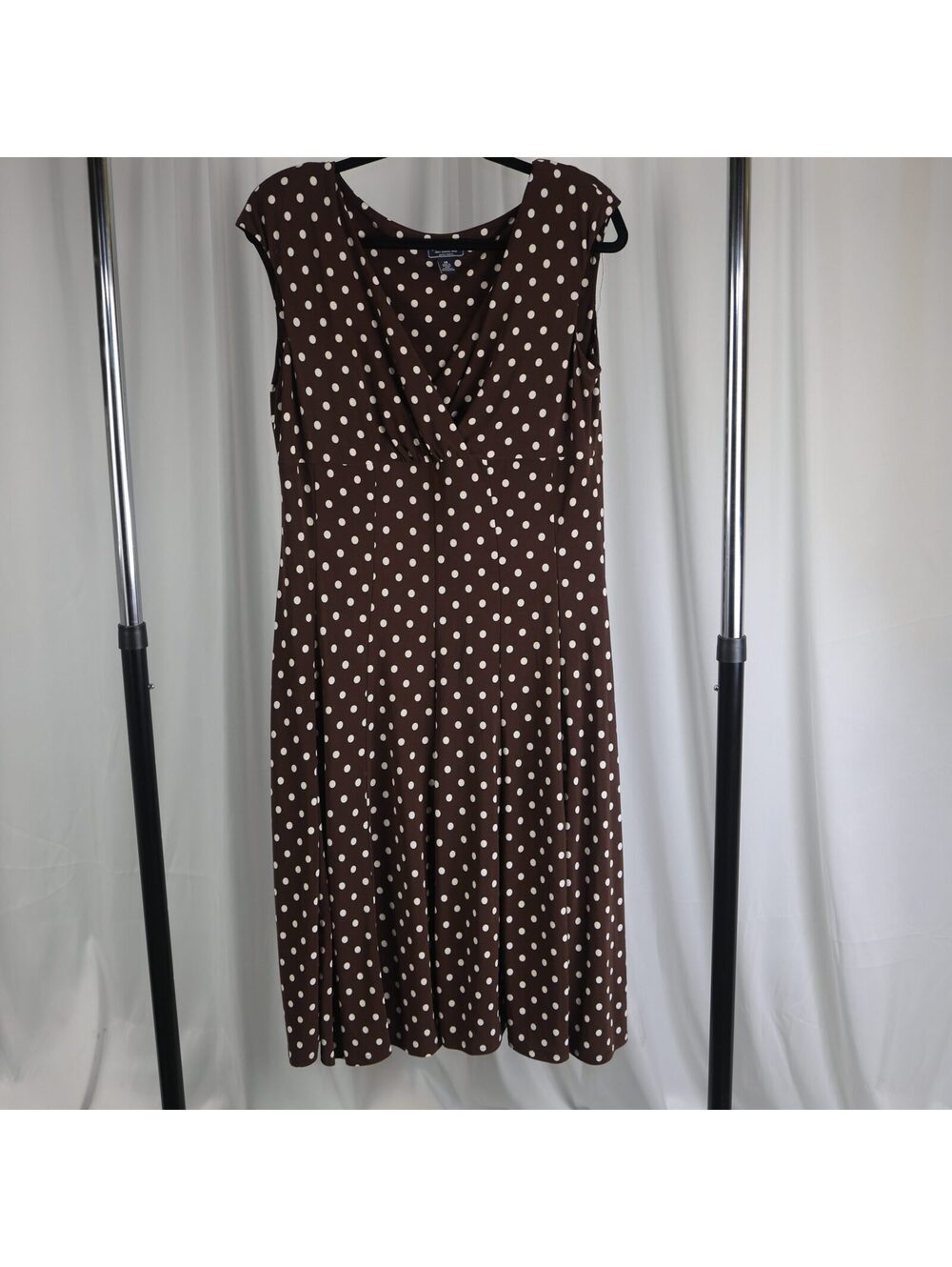 Brown Polka Dot Dress